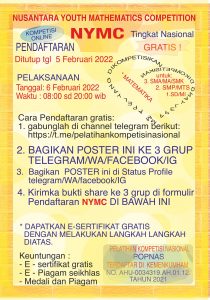 nusantara youth mathematics competition